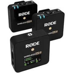 RØDE Wireless GO II - Premium Wireless Audio Transmission System for Crystal Clear Sound
